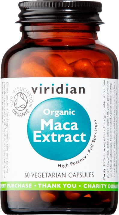 Viridian Maca Extract Organic 60 kapsúl