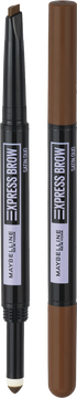 Maybelline New York NY Express Brow Satin Duo 02 Medium Brown Ceruzka a púder na obočie duo