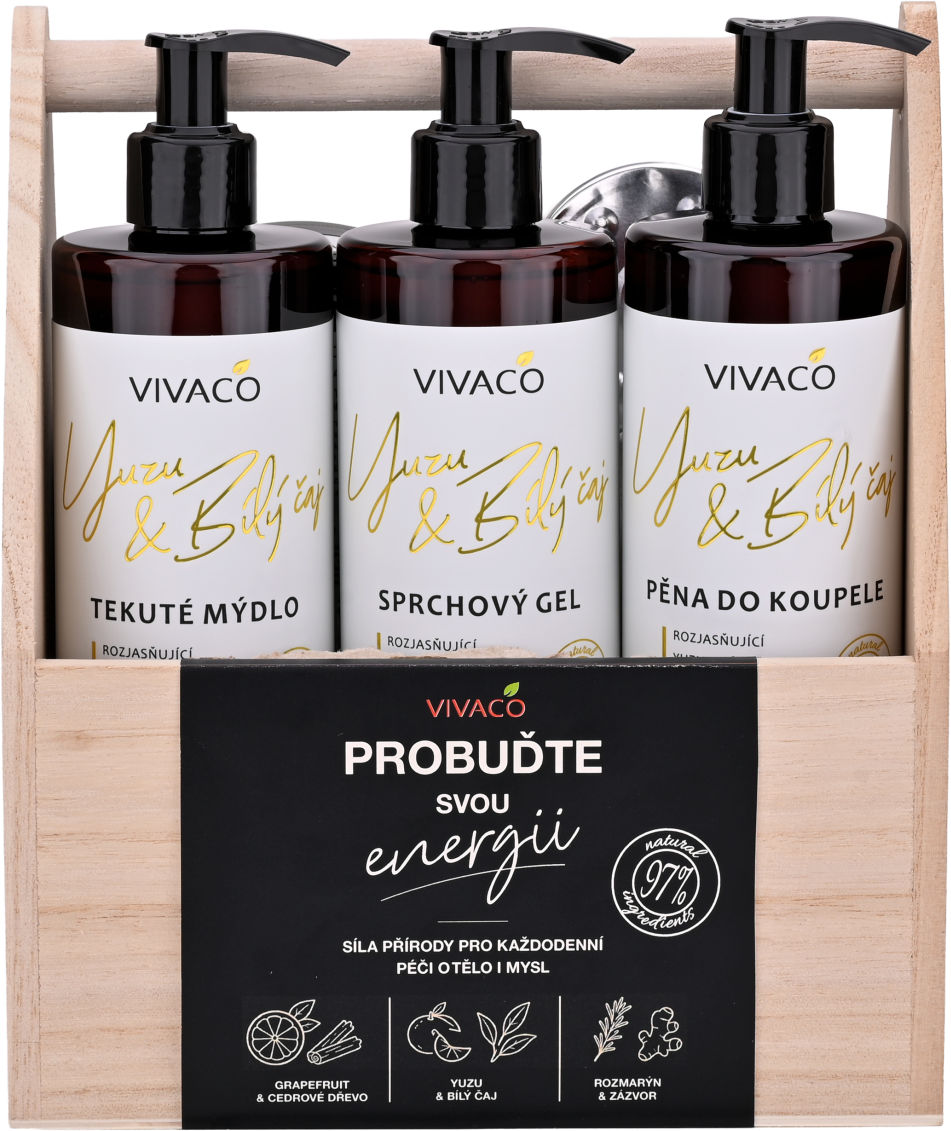 Vivaco Darčekové balenie Yuzu a Biely čaj