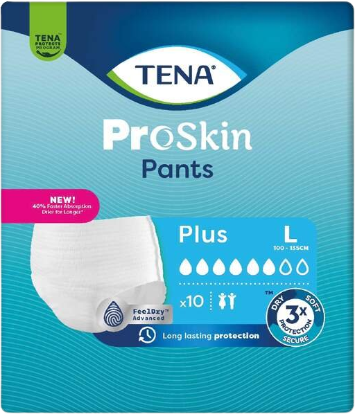 Tena Pants Plus L inkontinenčné nohavičky 10 ks
