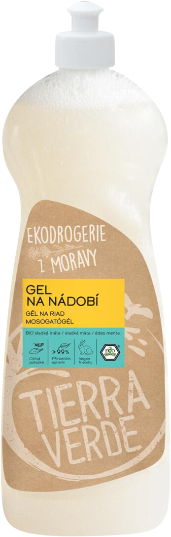 Tierra Verde Gél na riad – BIO sladká mäta 1 l