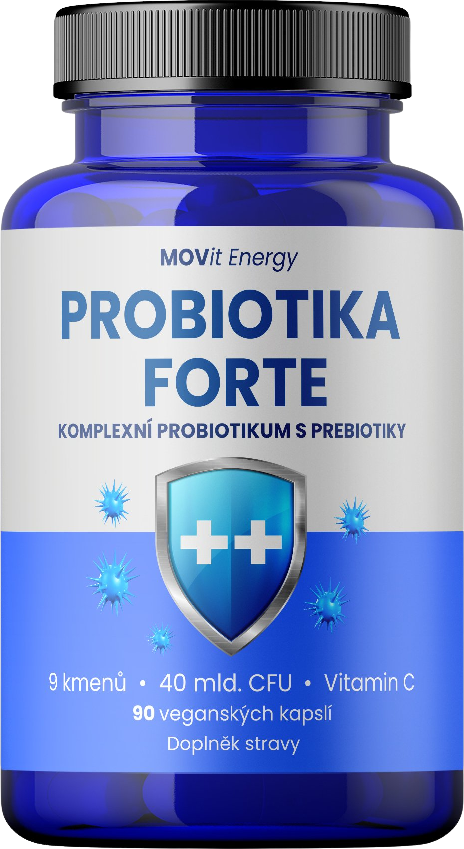 MOVit Energy Probiotika FORTE 90 kapslí