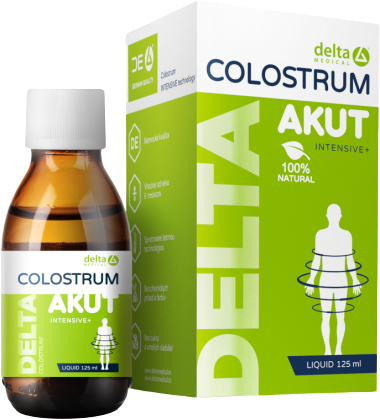 Delta Colostrum AKUT sirup Natural 100% 125 ml