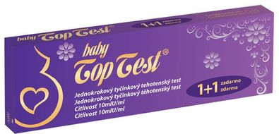 Baby Top Test tehotenský - tyčinka 2 ks
