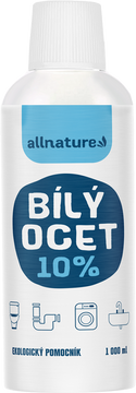 Allnature Biely ocot 10% 1000 ml