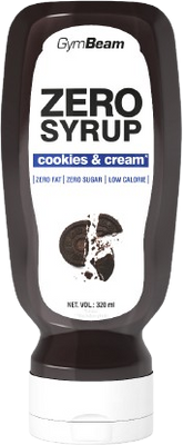 GymBeam ZERO SIRUP Cookies & Cream 320 ml