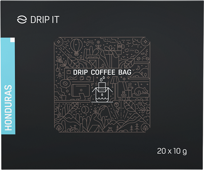 Drip it Káva vo filtri Honduras Las Capucas 20 x 10 g
