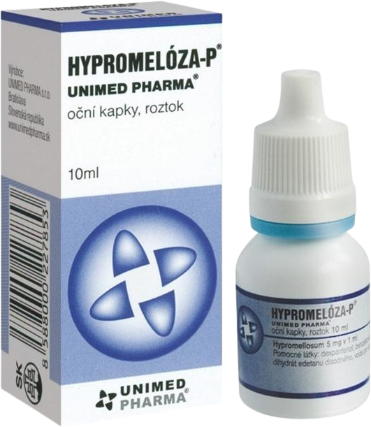 Unimed Pharma Hypromeloza-P roztok na očnú instiláciu 10 ml