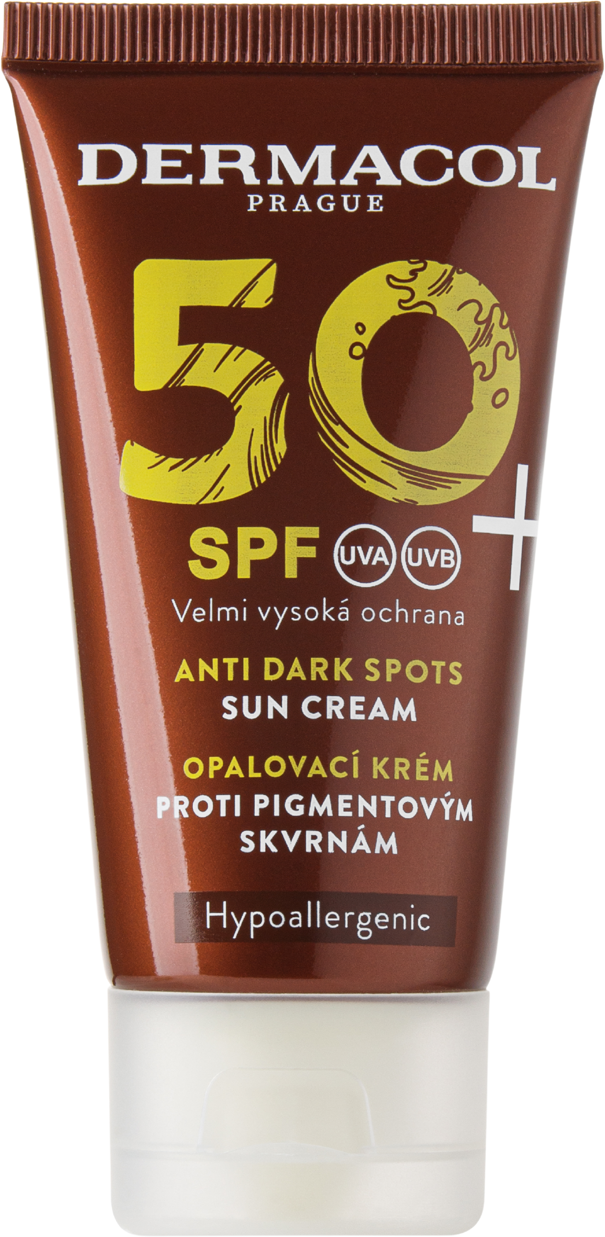 Dermacol SUN Pleťový krém SPF50+ proti pigmentovým škvrnám 50 ml
