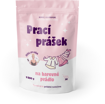 Úklid pro klid Prací prášok na farebnú bielizeň 1.5 kg