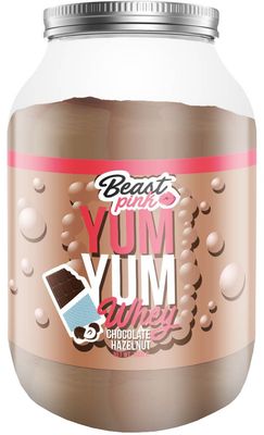 GymBeam BeastPink Yum Yum Whey White chocolate coconut 1000 g