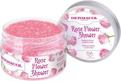 Dermacol Flower Care telový peeling - ruža 200 g