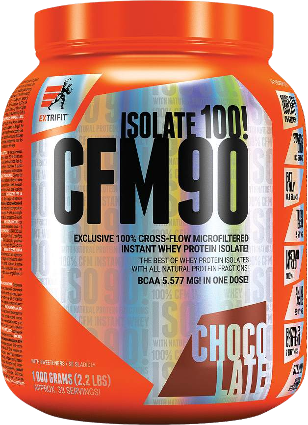 Extrifit CFM Instant Whey Isolate 90 čokoláda 1 kg