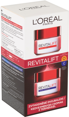 L'Oréal Paris Revitalift dvojbalenie denný a nočný krém 2 x 50 ml