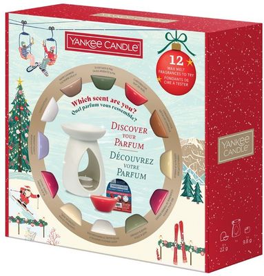 Yankee Candle sada 12 voskov a arómalampy 2025