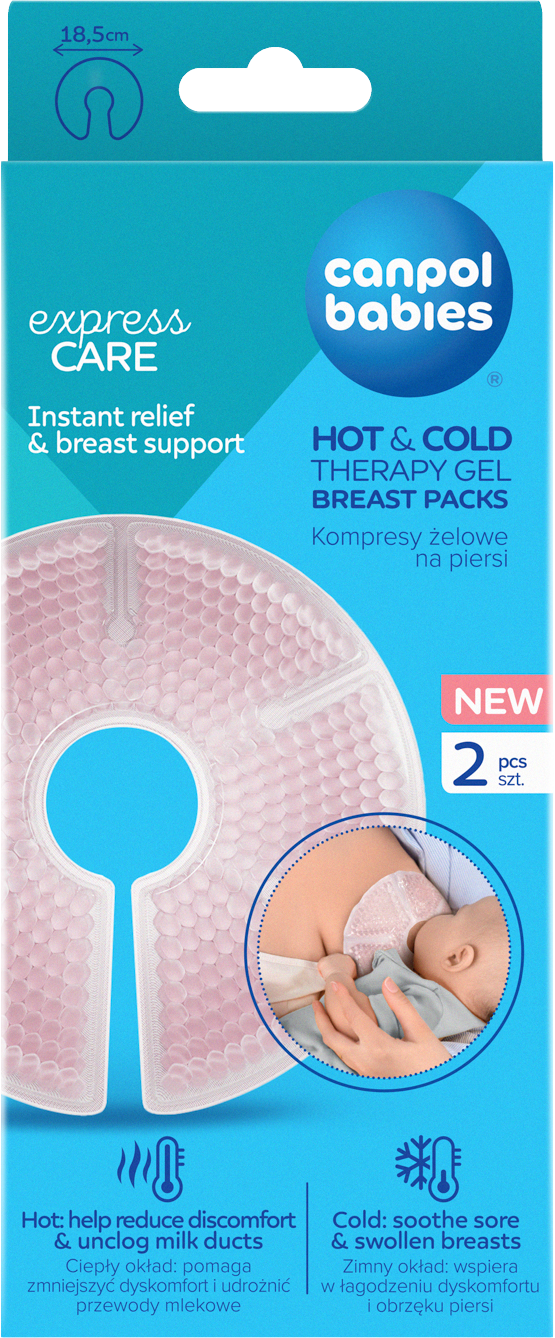 Canpol babies Gélový obklad na prsia Hot&Cold 2 ks