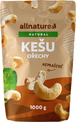 Allnature Kešu jadrá 1000 g