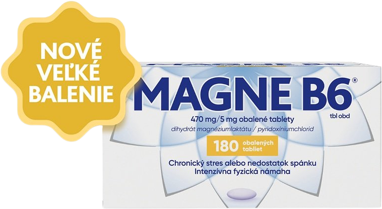 Magne B6 MAGNE B6 (470 mg / 5 mg) 180 tabliet