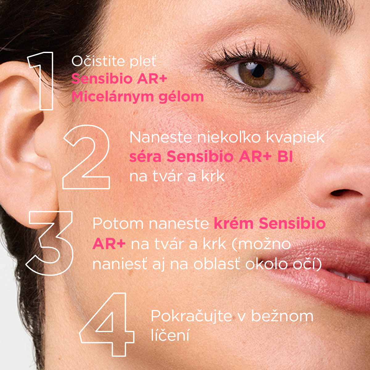 Bioderma Sensibio AR+ BI-sérum na zmiernenie začervenania a redukciu vrások 30 ml