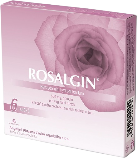 Rosalgin granulát na vaginálny roztok 6 x 500 mg