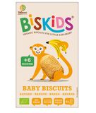 Belkorn BISkids BIO detské celozrnné sušienky s banánom bez pridaného cukru 6M+ 120 g