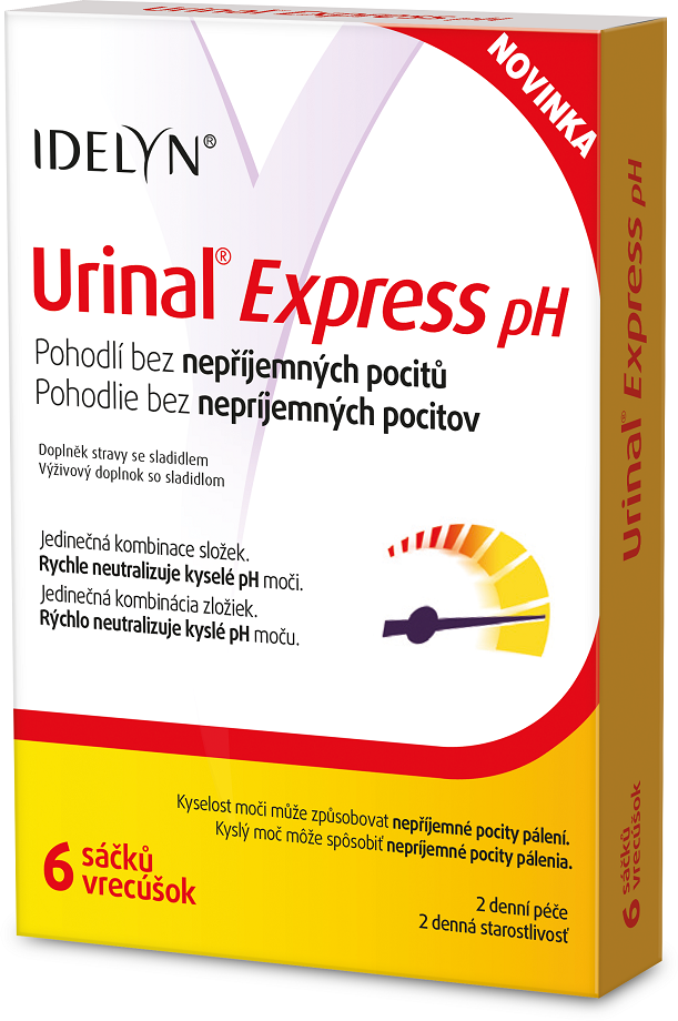 Idelyn Urinal Express pH 6 vrecúšok