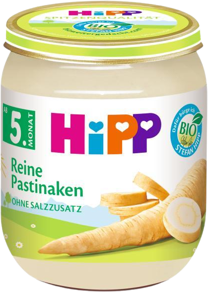 HiPP BIO Prvé Paštrnák, od uk. 4.-6. mesiaca, 125 g