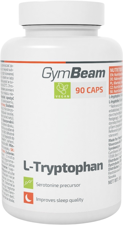 GymBeam L-Tryptofán 90 ks