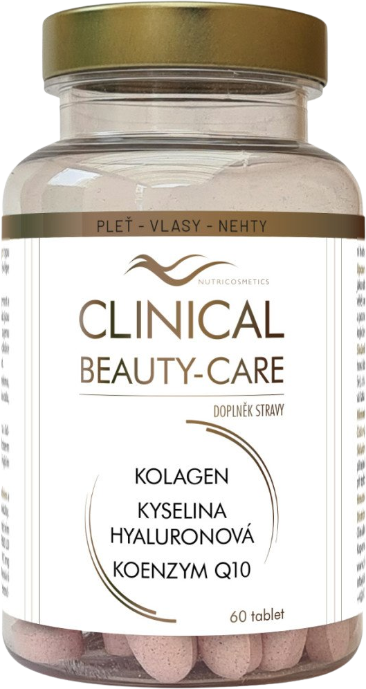 Clinical Beauty care kolagén + kyselina hyaluronová + koenzým q10 60 tabliet
