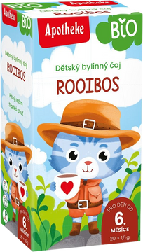 Apotheke Detský čaj BIO rooibos bežné pitie 20 x 1.5 g