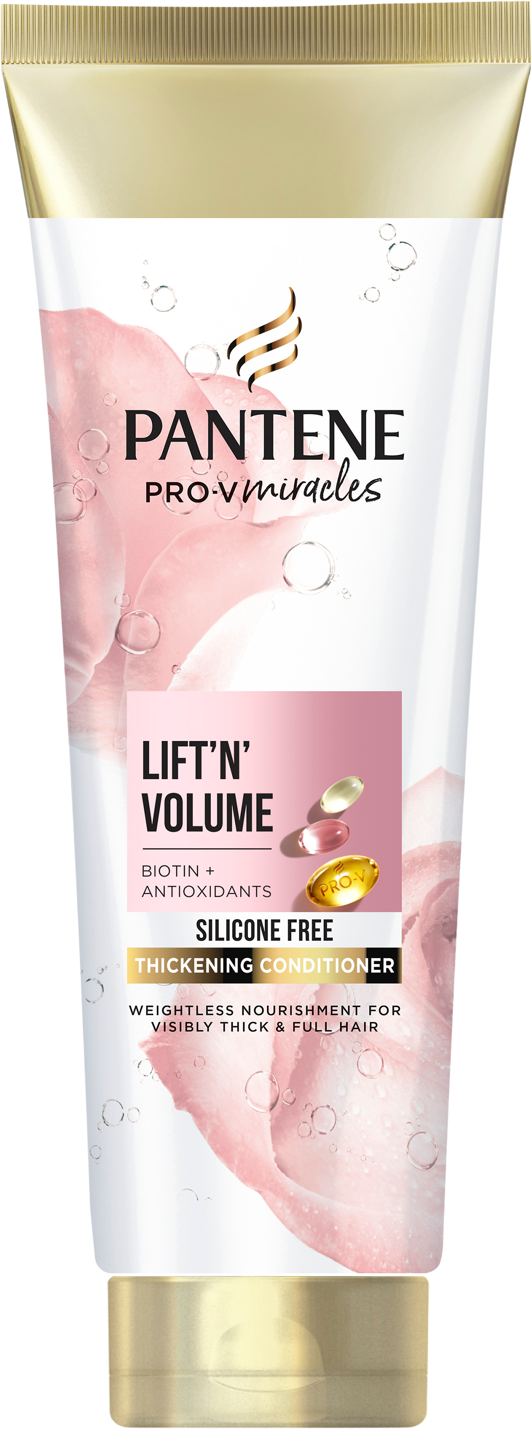 Pantene Pro-V Miracles Lift'N'Volume Thickening Conditioner, Kondicionér pre objem s Biotínom 160 ml