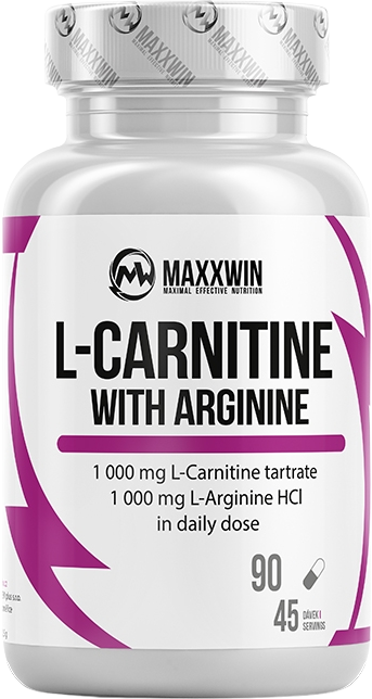 Maxxwin L-carnitine arginín 90 kapsúl