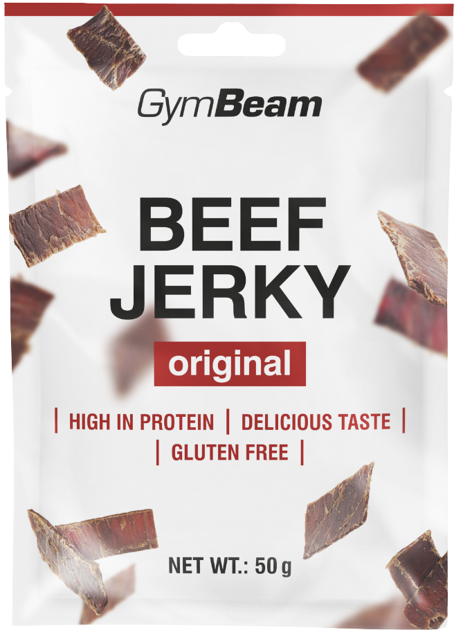 GymBeam Beef Jerky 50 g