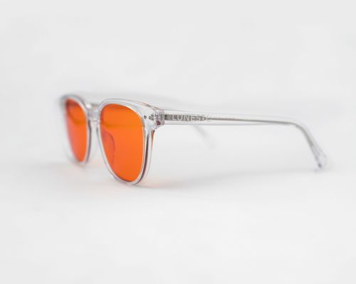 Lunesto Blue Light - oranžové okuliare blokujúce modré svetlo - transparentné