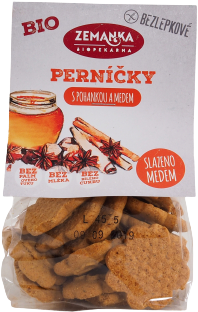 Zemanka Bezlepkové perníčky BIO 100 g