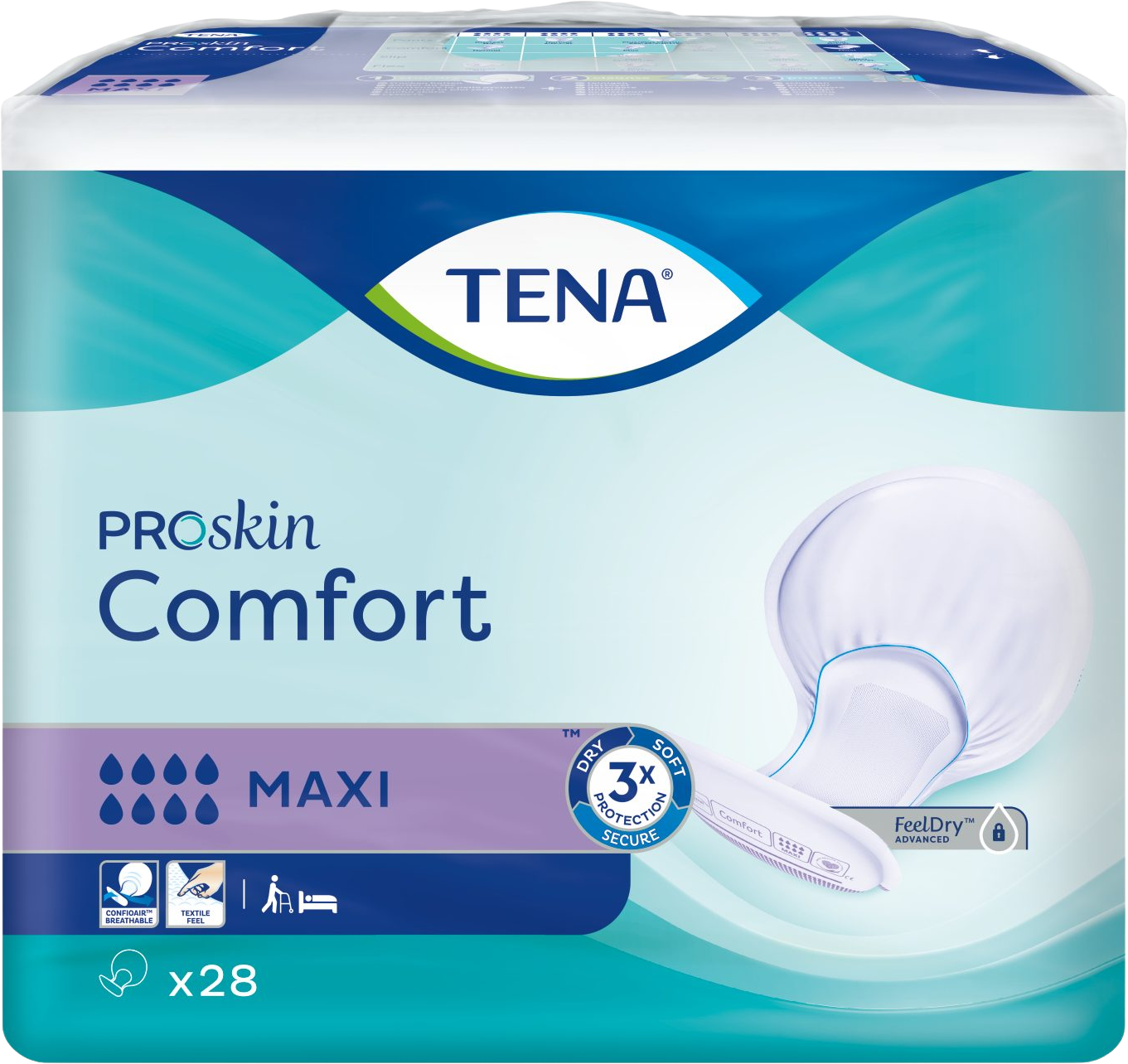 Tena Comfort Maxi Vkladacie plienky 28 ks