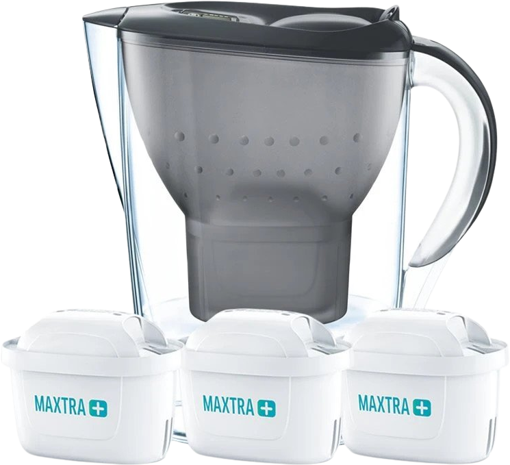 Brita Marella Memo graphite filtračná kanvica (vč. 3MX+) 2.4 l