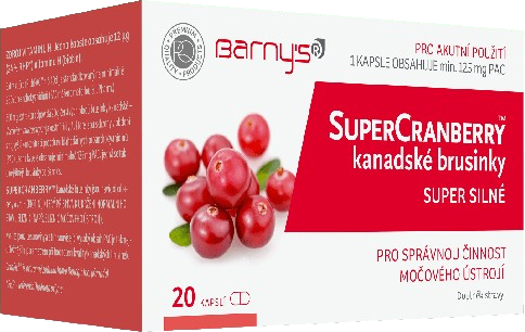 Barny's SuperCranberry™ kanadské brusinky super silné 20 kapsúl