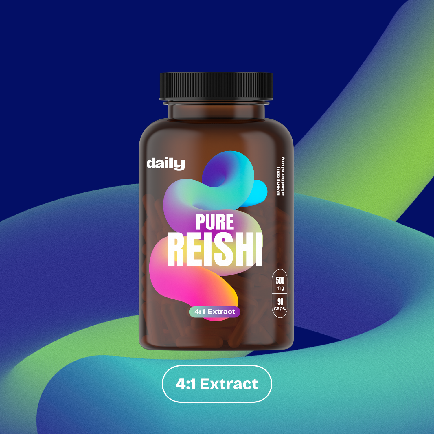 Daily Pure Reishi 90 kapslí