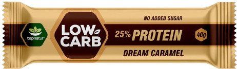 Topnatur Low Carb Proteínová tyčinka - Dream Caramel 40 g