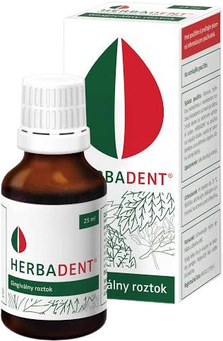 Herbadent Masážny roztok 25 ml