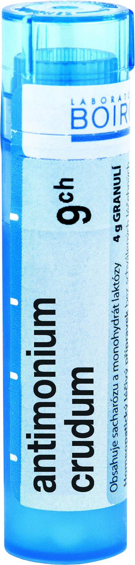 Boiron Antimonium Crudum CH9 granule 4 g