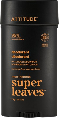 Attitude Pánsky dezodorant Super leaves Pačuli & Bourbon 75 g