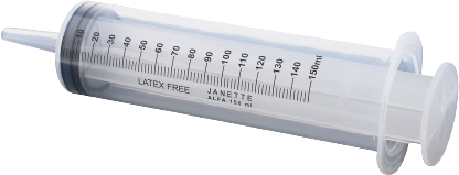 Janette Alfa Lavážna jednorazová striekačka sterilná 150 ml