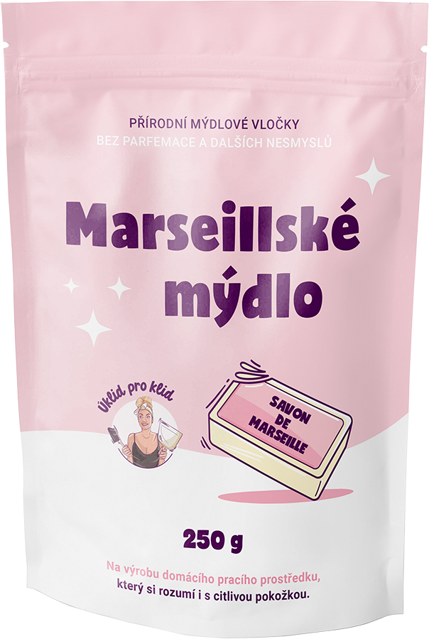 Úklid pro klid Marseillské mydlo 250 g