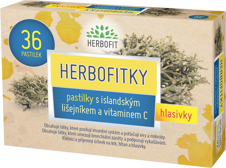Galmed Herbofitky s islandským lišajníkom a vit.C 36 pastiliek