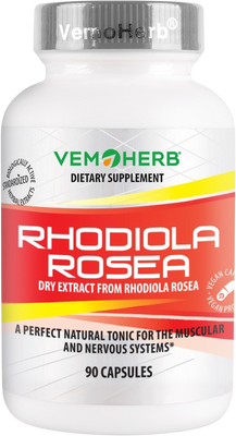 VemoHerb Rhodiola Rosea 90 kapsúl