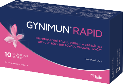 Gynimun RAPID vaginálne čapíky 10 ks
