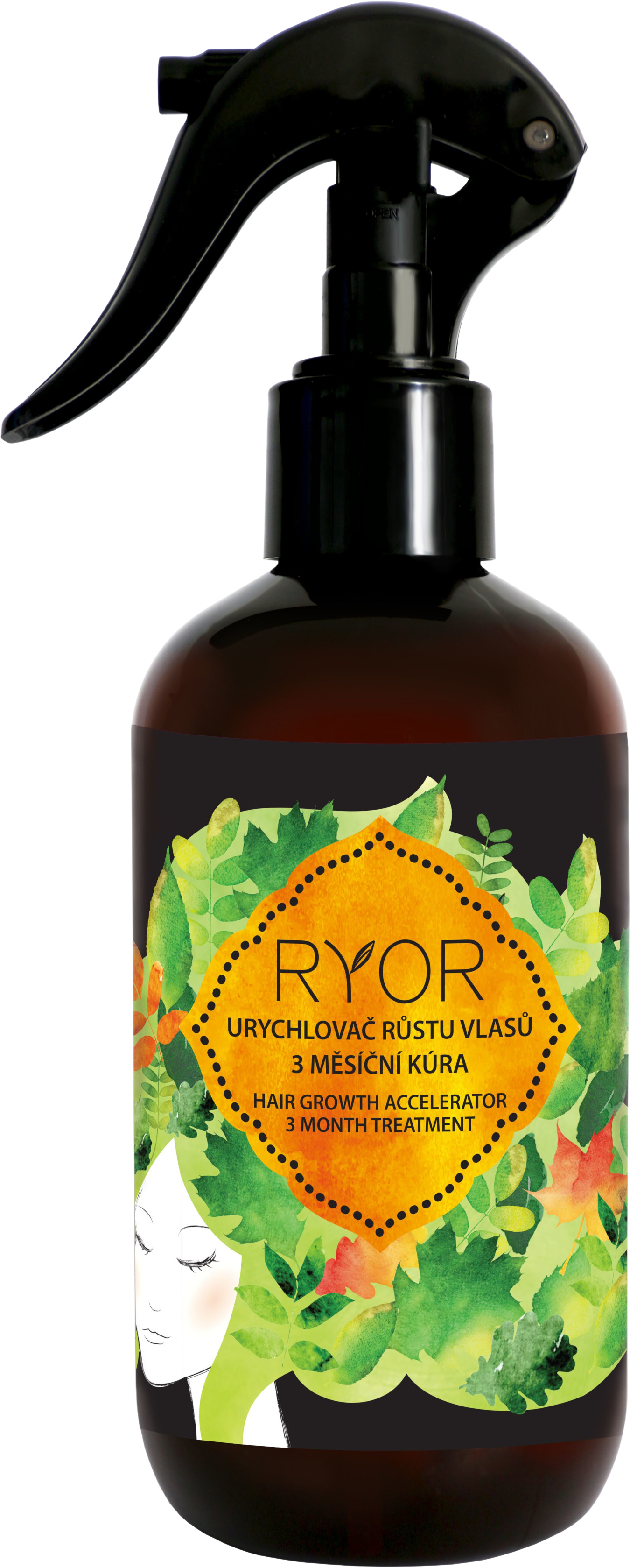 Ryor Urychlovač rastu vlasov 250 ml
