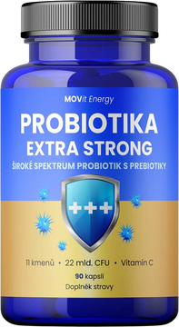 MOVit Energy Probiotiká EXTRA STRONG 90 kapslí